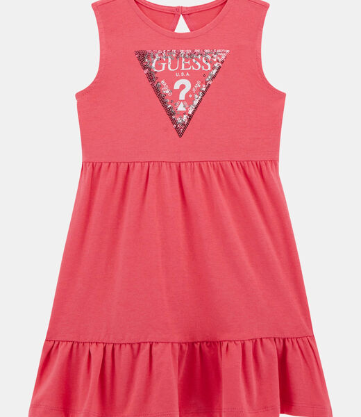 فستان متوسط ​​الطول بقصة ضيقة وواسعة