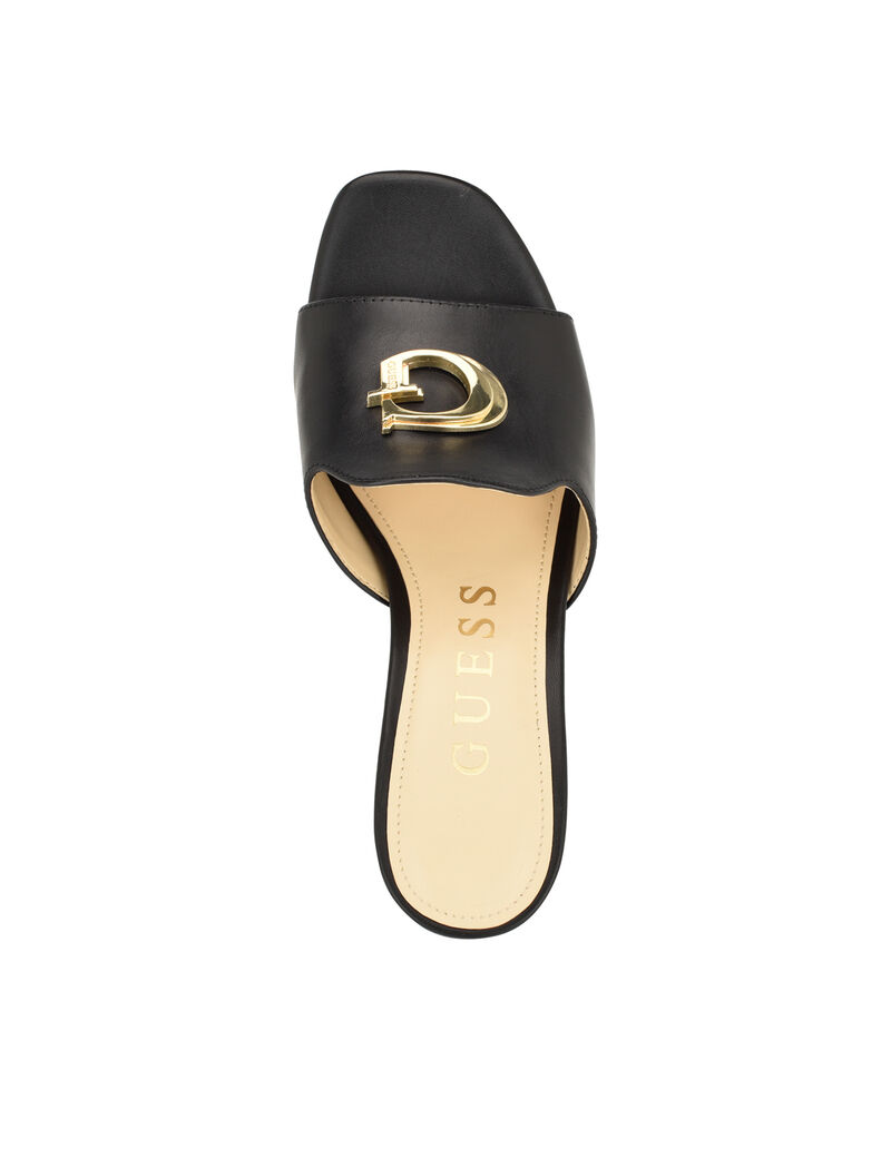 Snapp G logo sandals