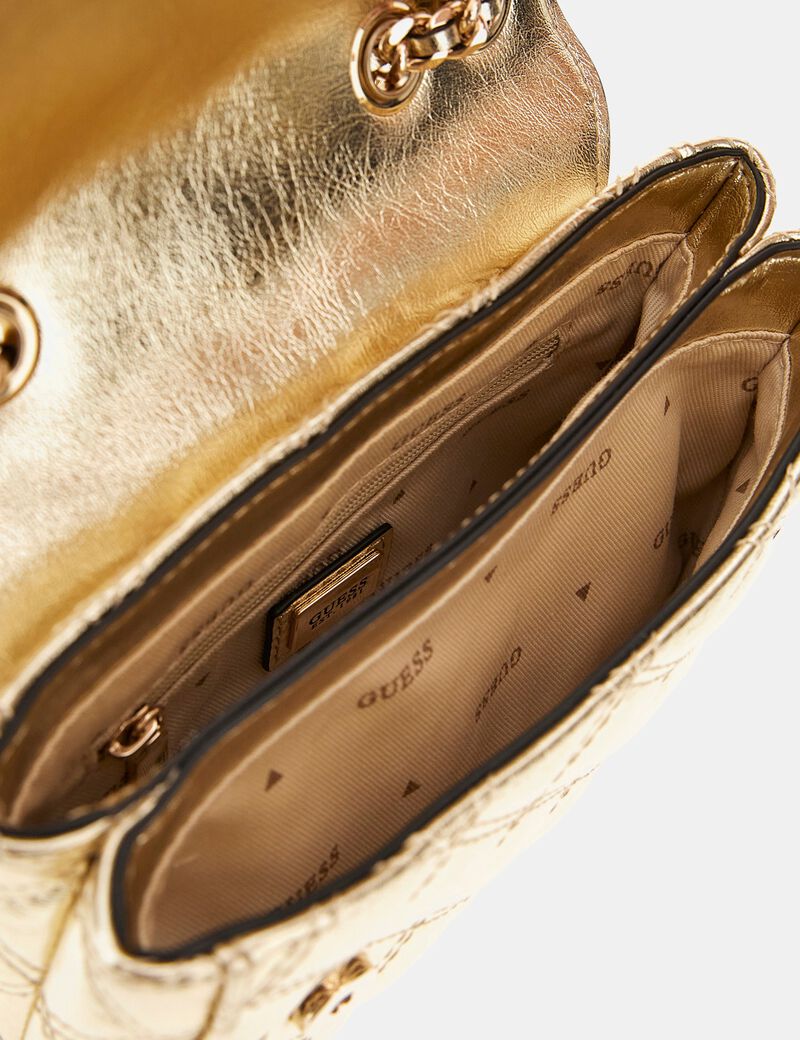 Giully laminated mini crossbody