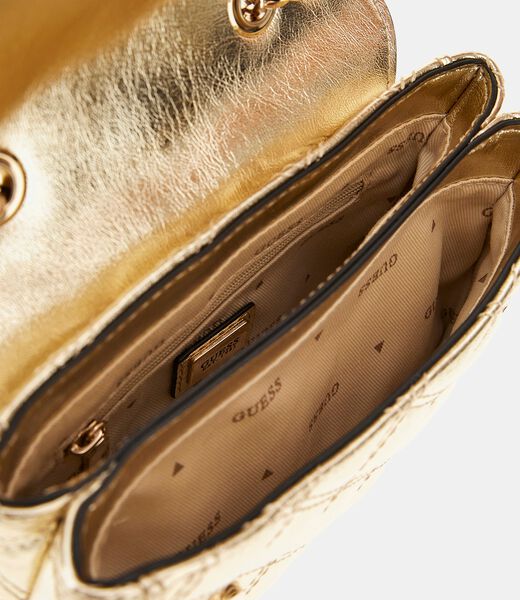 Giully laminated mini crossbody