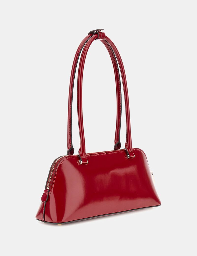 Arnela patent shoulder bag