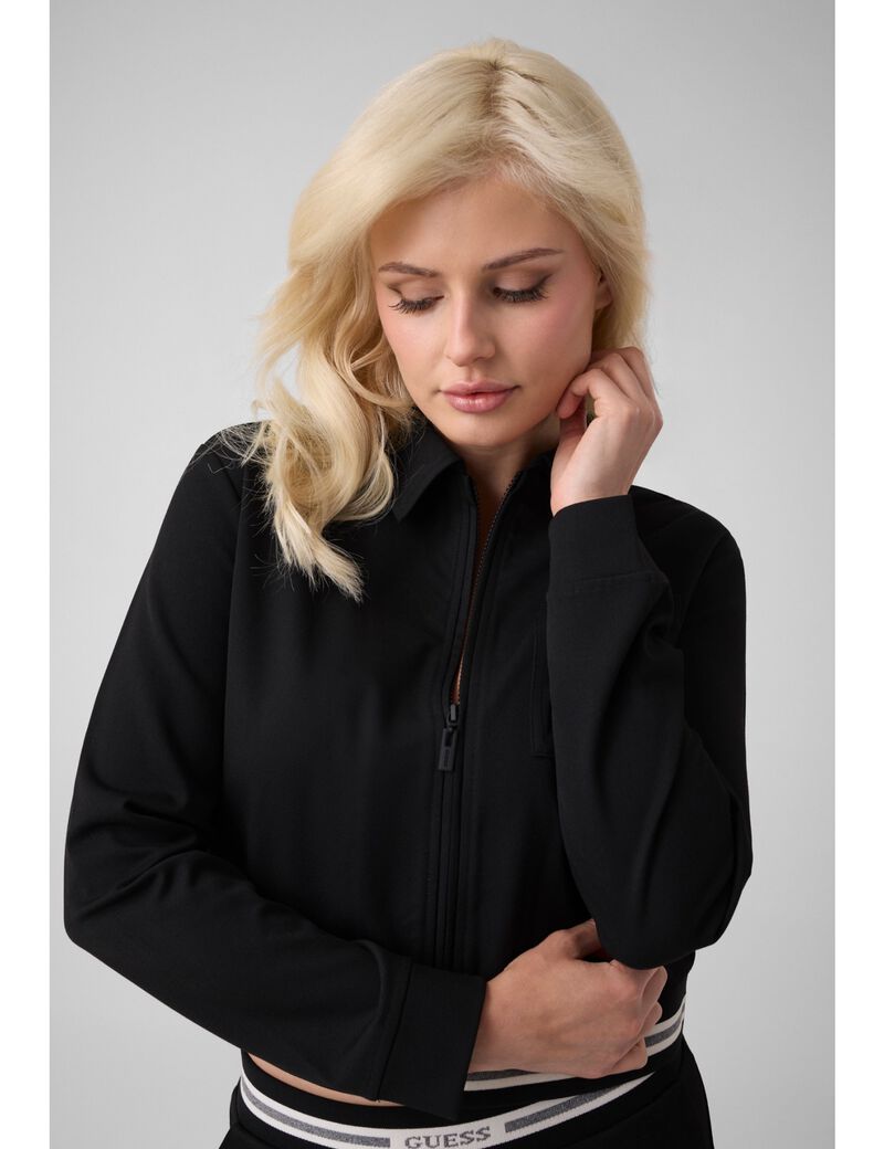 guess viscose blend jacket