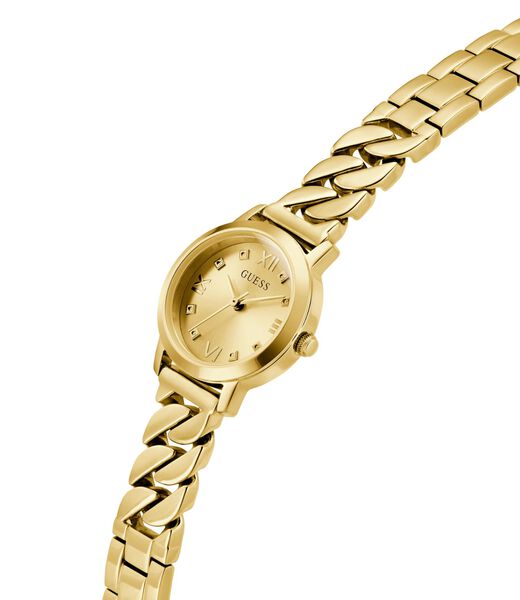 Ladies Gold Tone Analog Watch