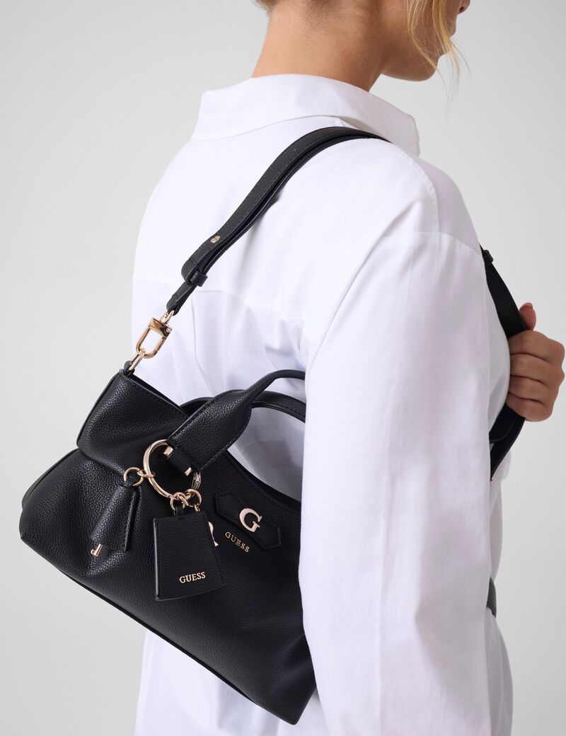 guess suzy mini satchel bag