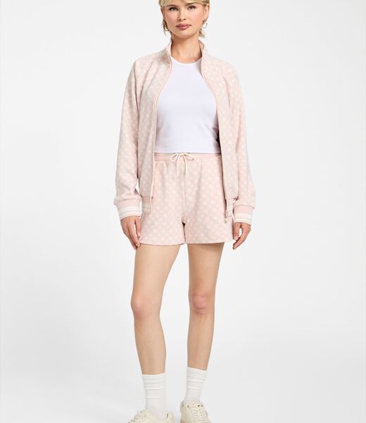 Full zip scuba sweatshirt