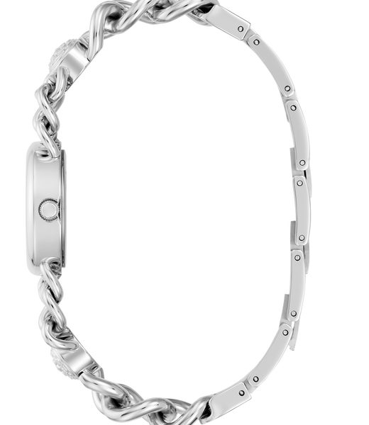 Ladies Silver Tone Analog Watch