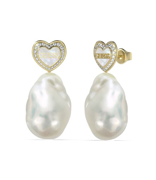 35MM HEART AND PEARL PENDANTS