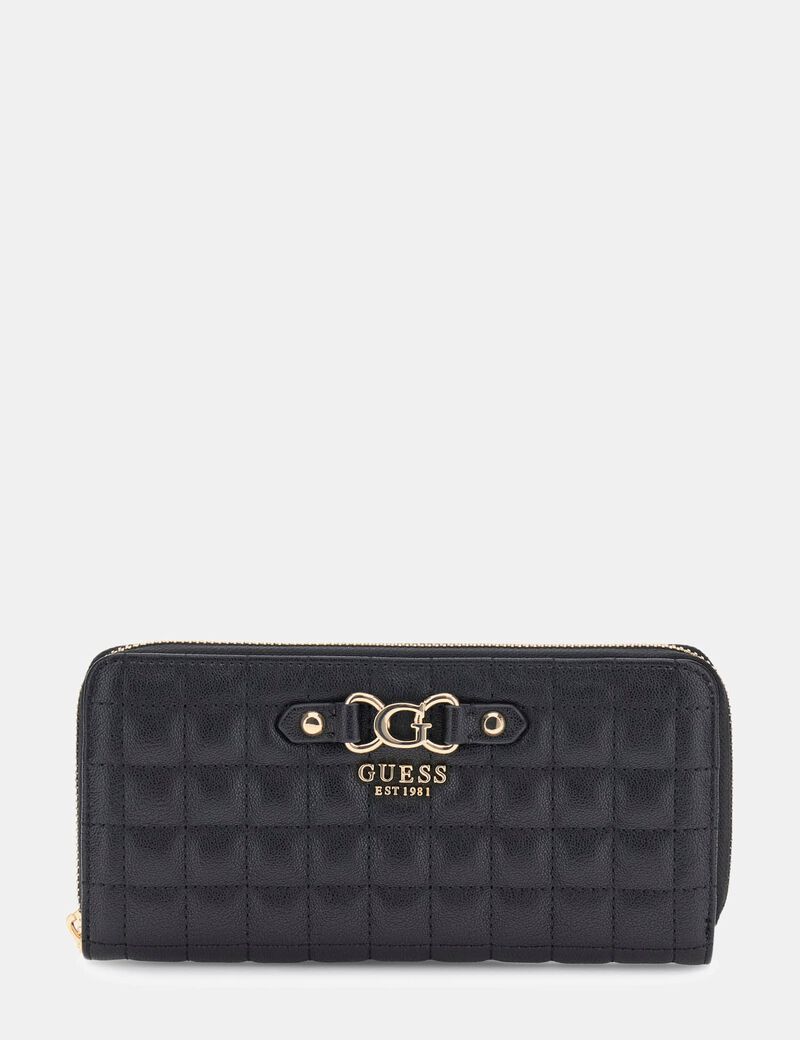 Nadira quilted maxi wallet