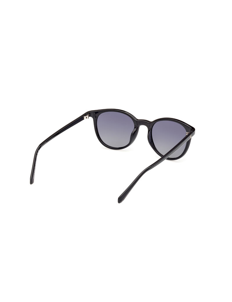 guess injected sun glasses m dark havana brown