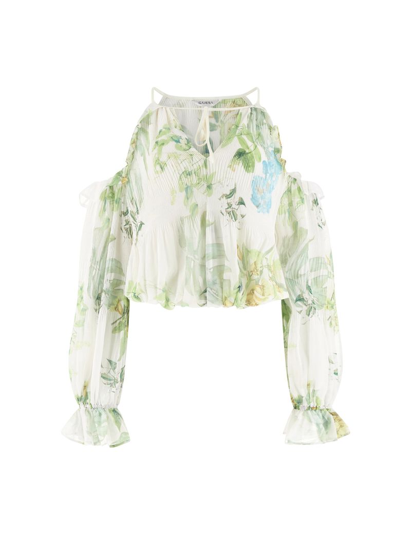 guess chiffon blouse