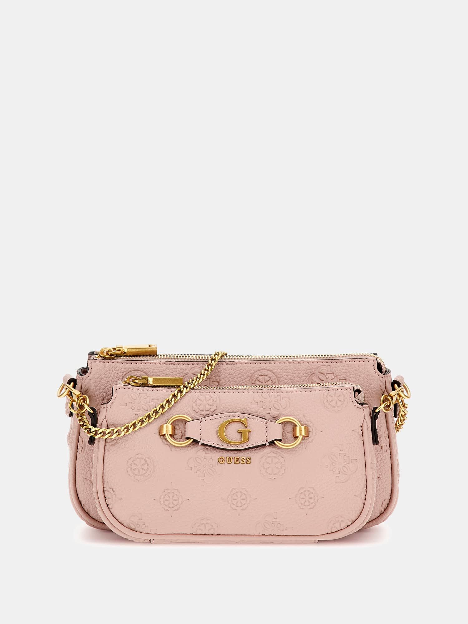 Logo love debossed sales 4g peony crossbody