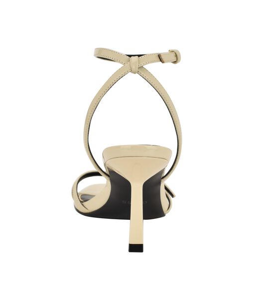Strappy open toe G hardware dress sandal