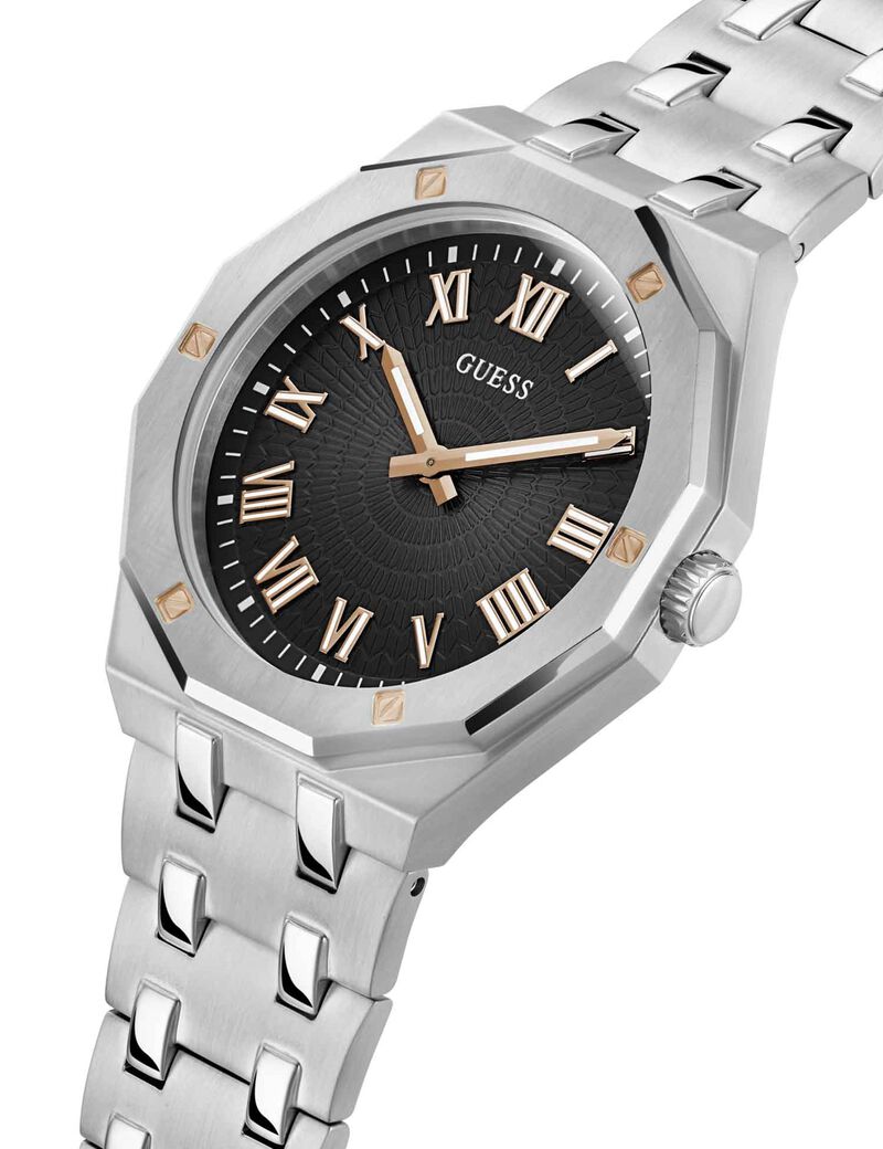 Silver-tone Analog Watch