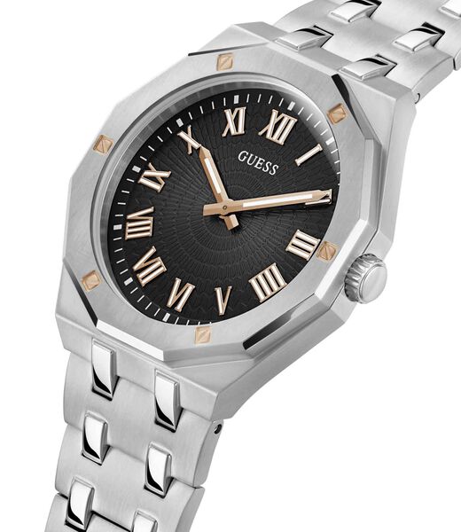 Silver-tone Analog Watch