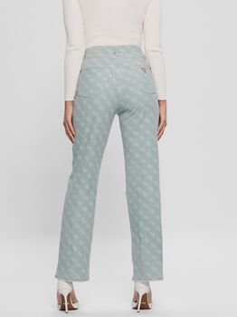 4G Logo Straight Pants