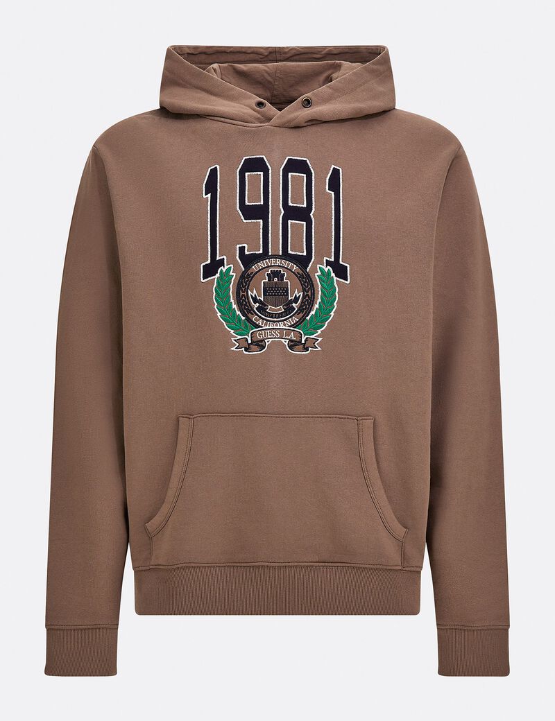 Front Print Hoodie Sweatshirt