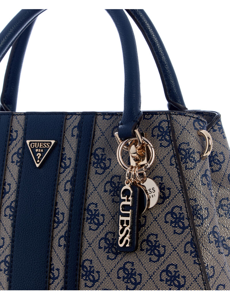 guess noelle satchel bag