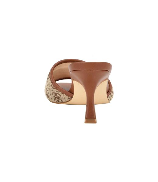 Logo Heel Sandals