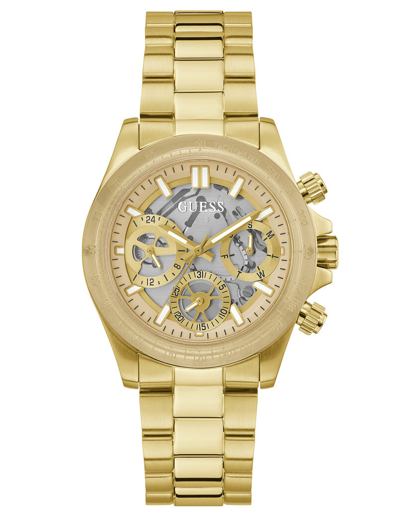 LW MIRAGE SLV CS CLR DL 39MM QTZ YG SS BRCT SP23