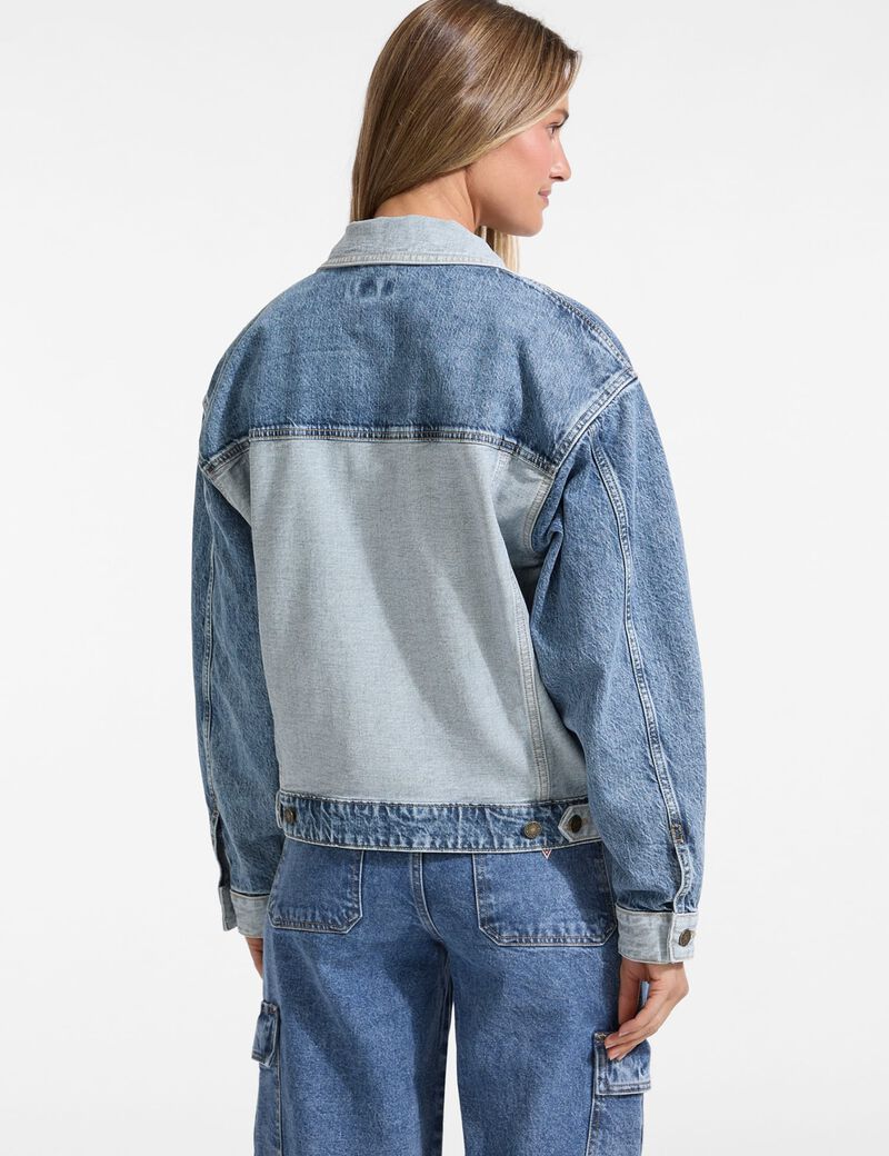 Oversized Denim Trucker Jacket