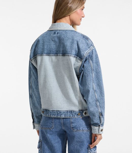 Oversized Denim Trucker Jacket