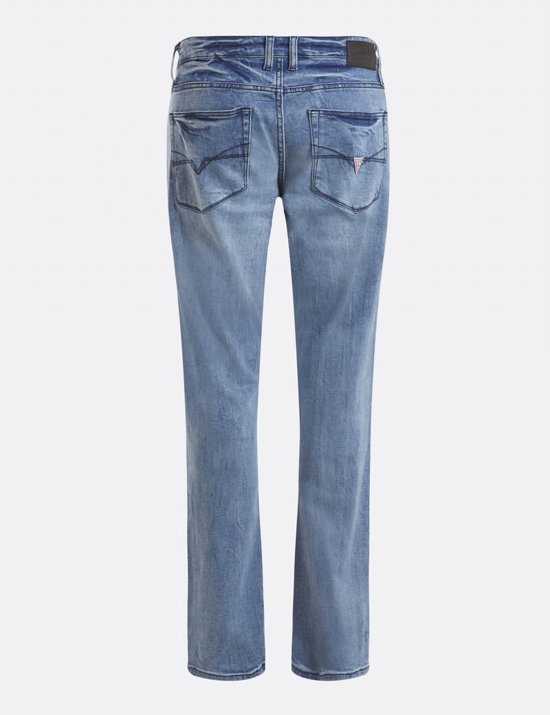 Faded Tapered Jeans