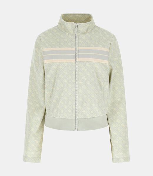 4G JACQUARD FULL ZIP SWEATSHIR