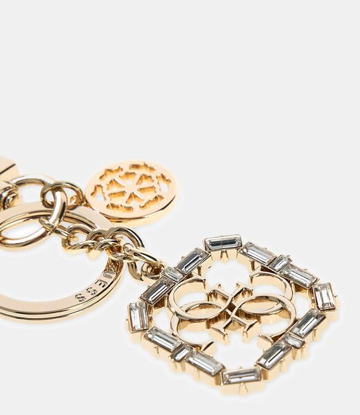 Logo Charm Keychain