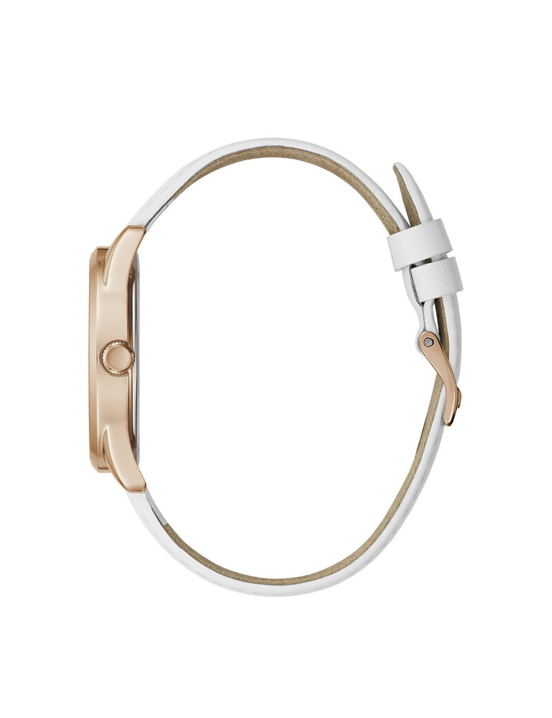 Rose-Gold Logo Analog Watch