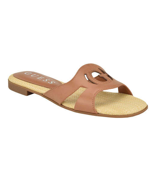 Ciella foiled leather sandals