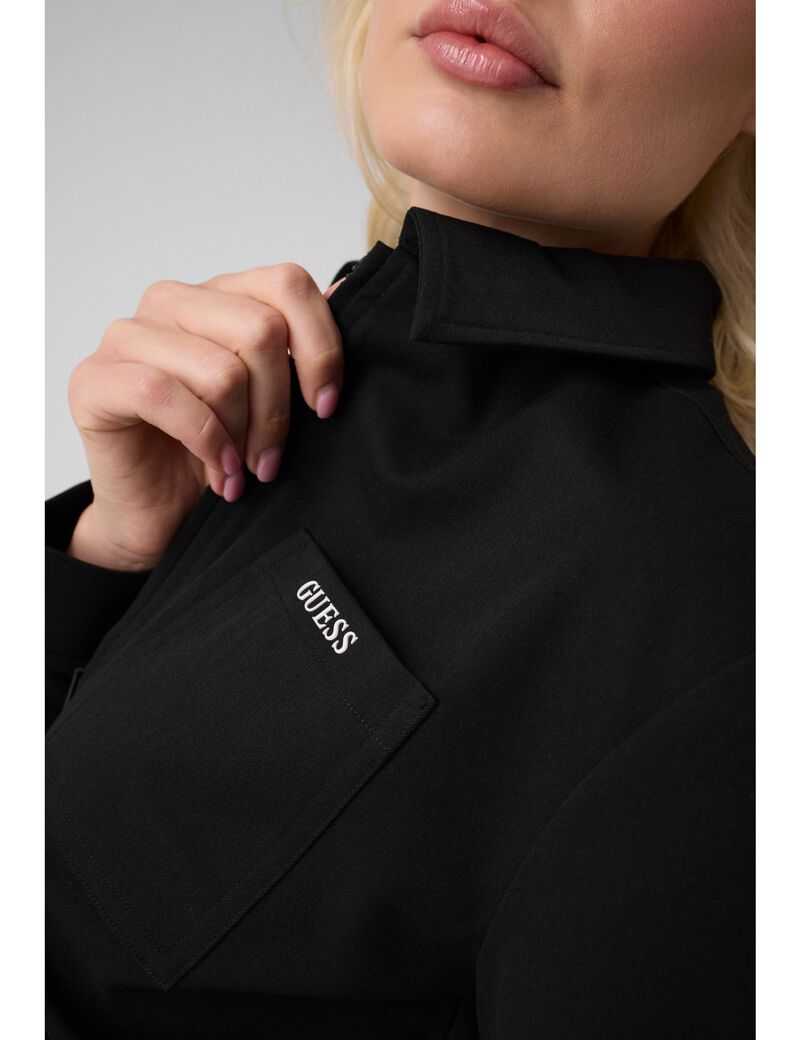 guess viscose blend jacket