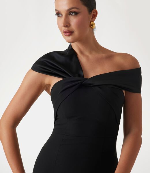 Marciano one-shoulder long dress