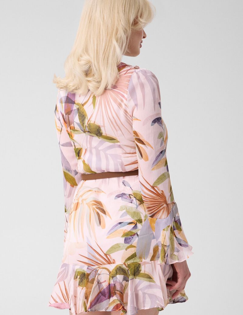 guess emy belted dress
