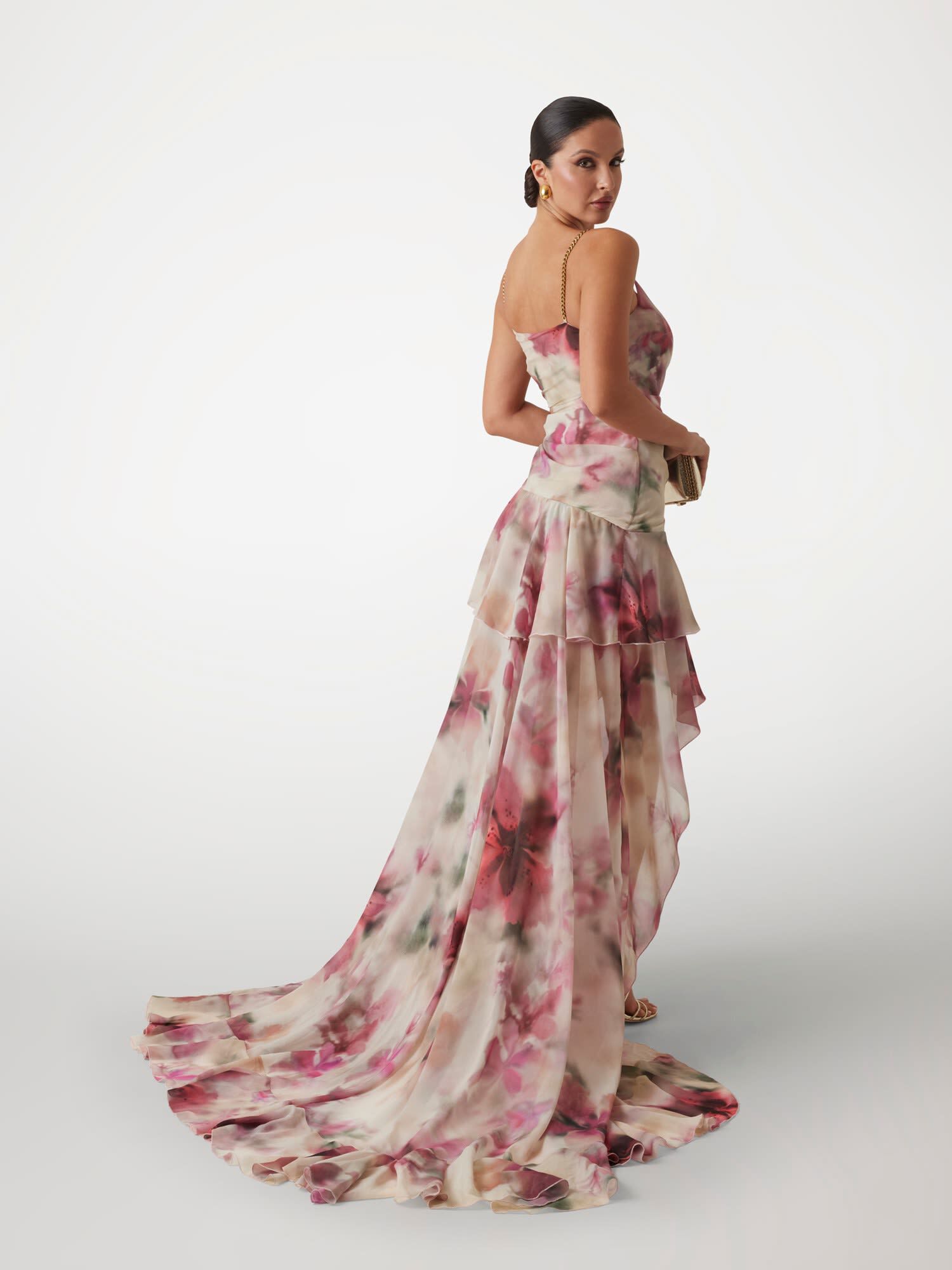 ˙˚ʚ ℳ ɞ˚˙ Eco Kendall Printed High-Low Dress | Marciano