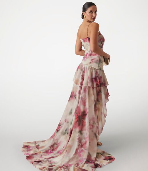 Marciano floral-print long dress