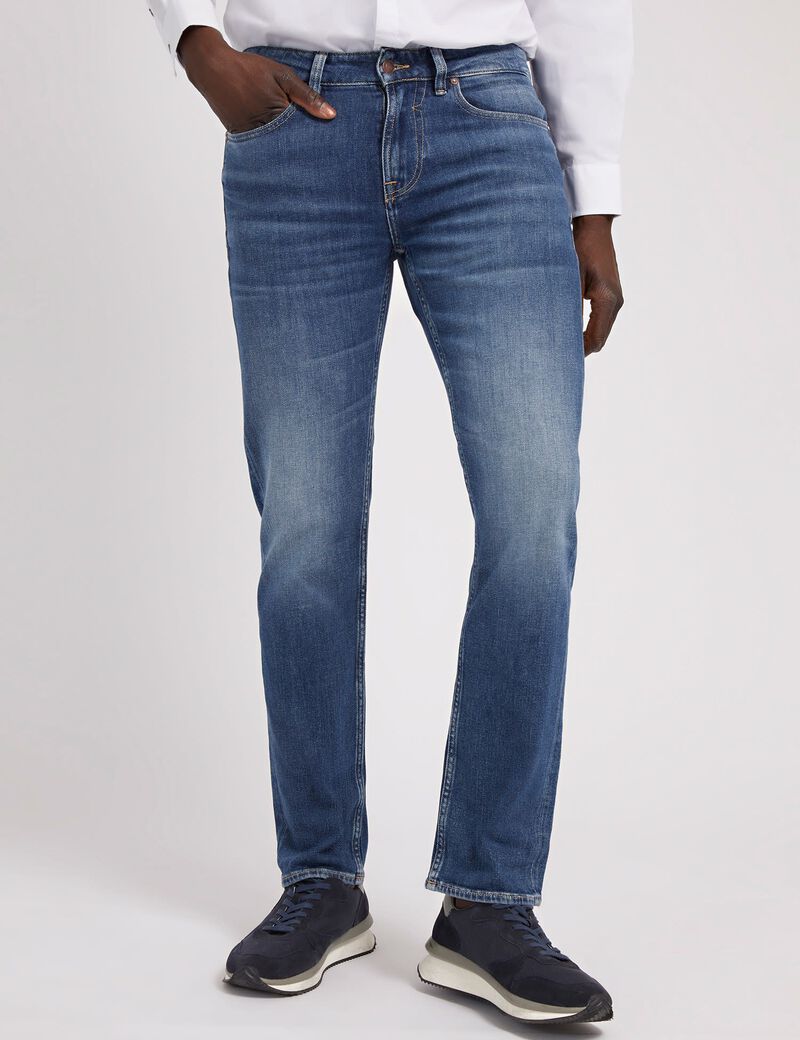 Slim fit denim pant