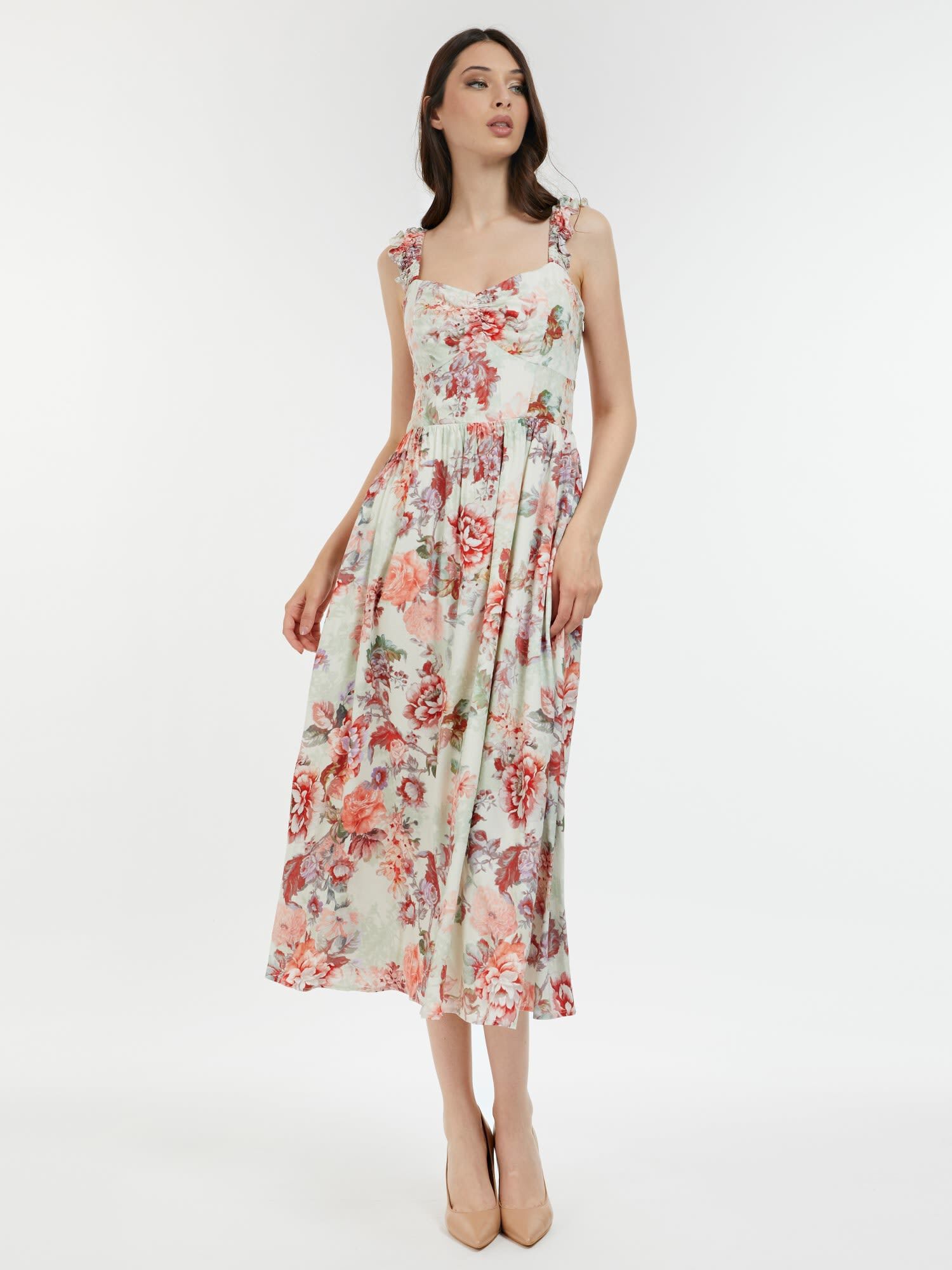 Shop GUESS Online Floral Print Dress