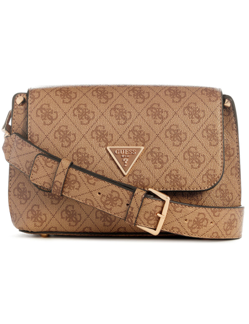 Meridian flap shoulder bag
