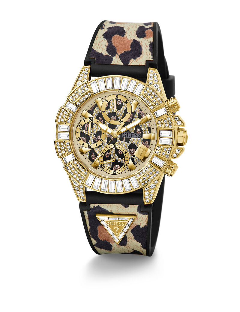 Crystal multi-function watch