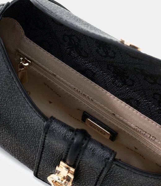 guess yvonne logo mini shoulder bag