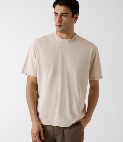 CN SS ACID WASH OVERSIZE TEE