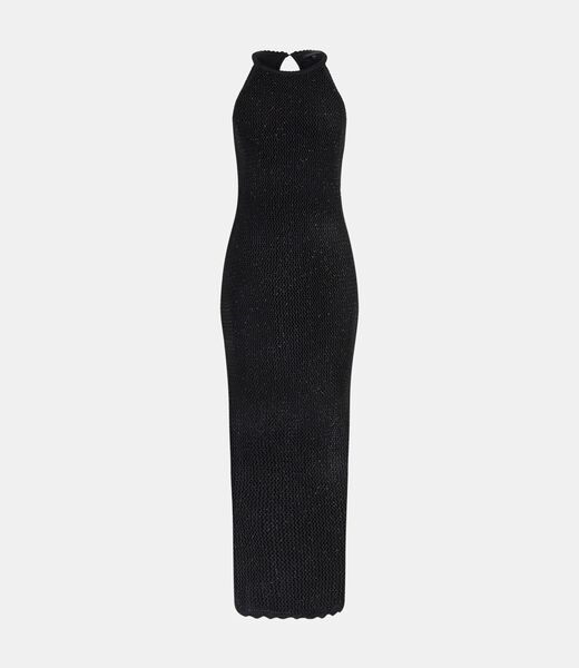 Mesh stitch lana dress