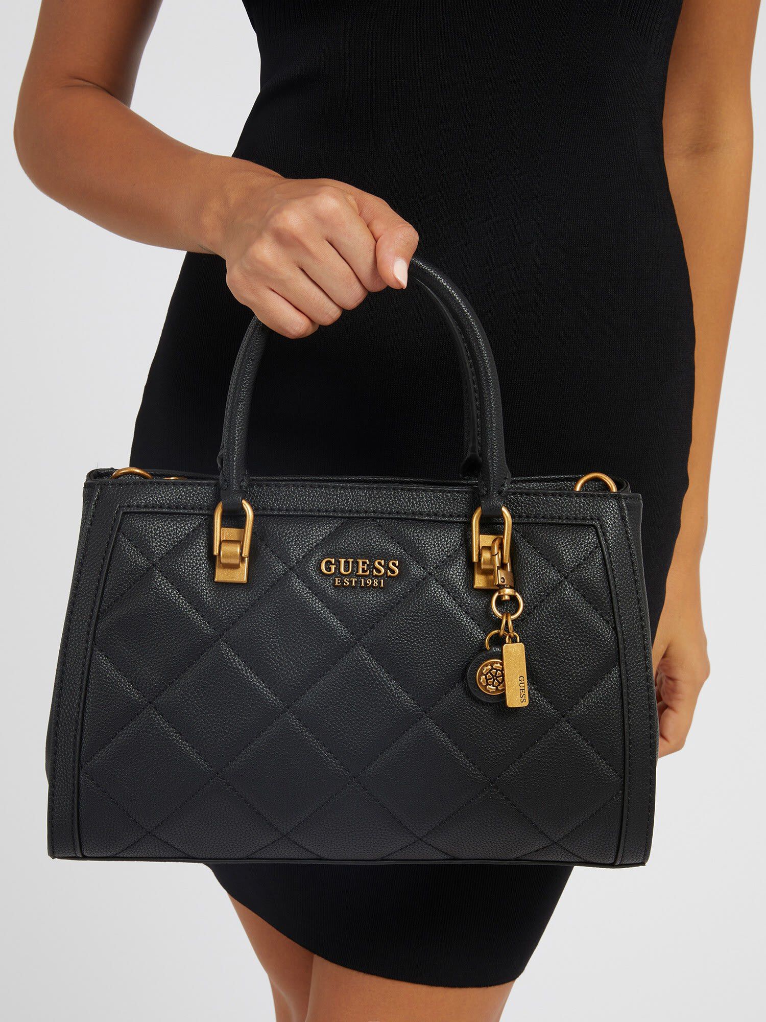 Shop GUESS Online Abey Elite Girlfriend Satchel