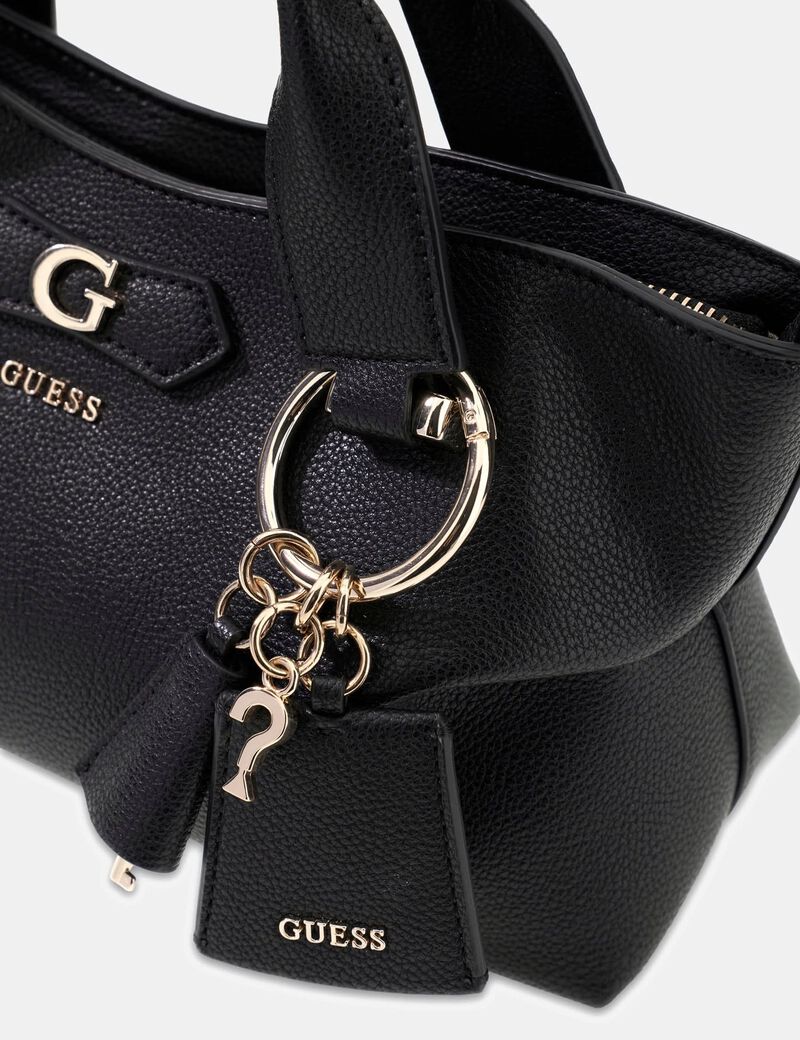 guess suzy mini satchel bag