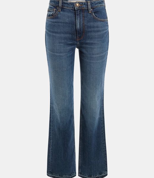 Straight Denim Pant Abrasions