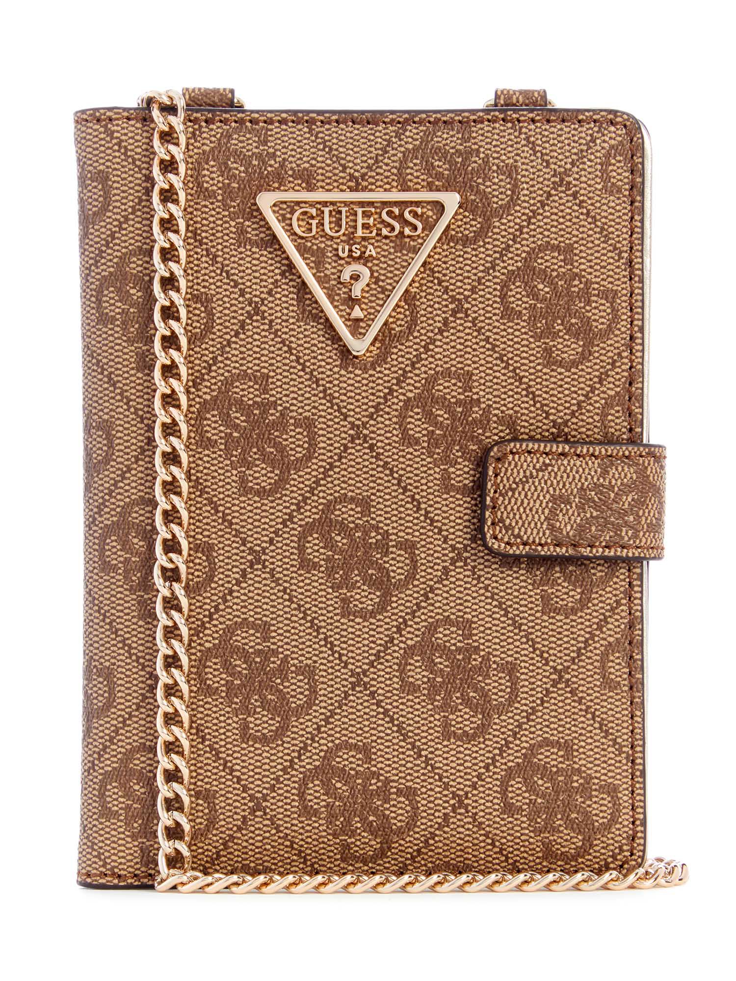Shop GUESS Online Laurel Slg Chain Passport Case