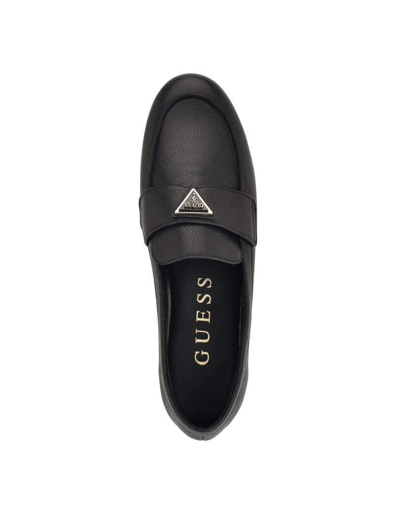 Leather loafers