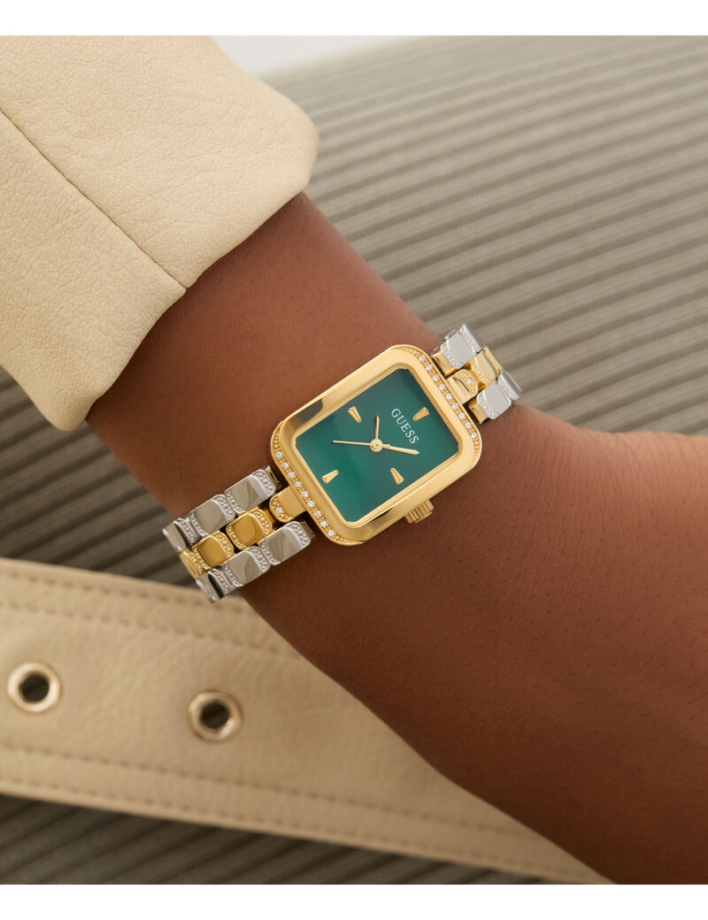 Ladies 2-Tone Gold Tone Analog Watch