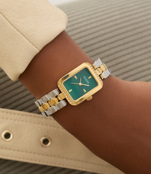 Ladies 2-Tone Gold Tone Analog Watch