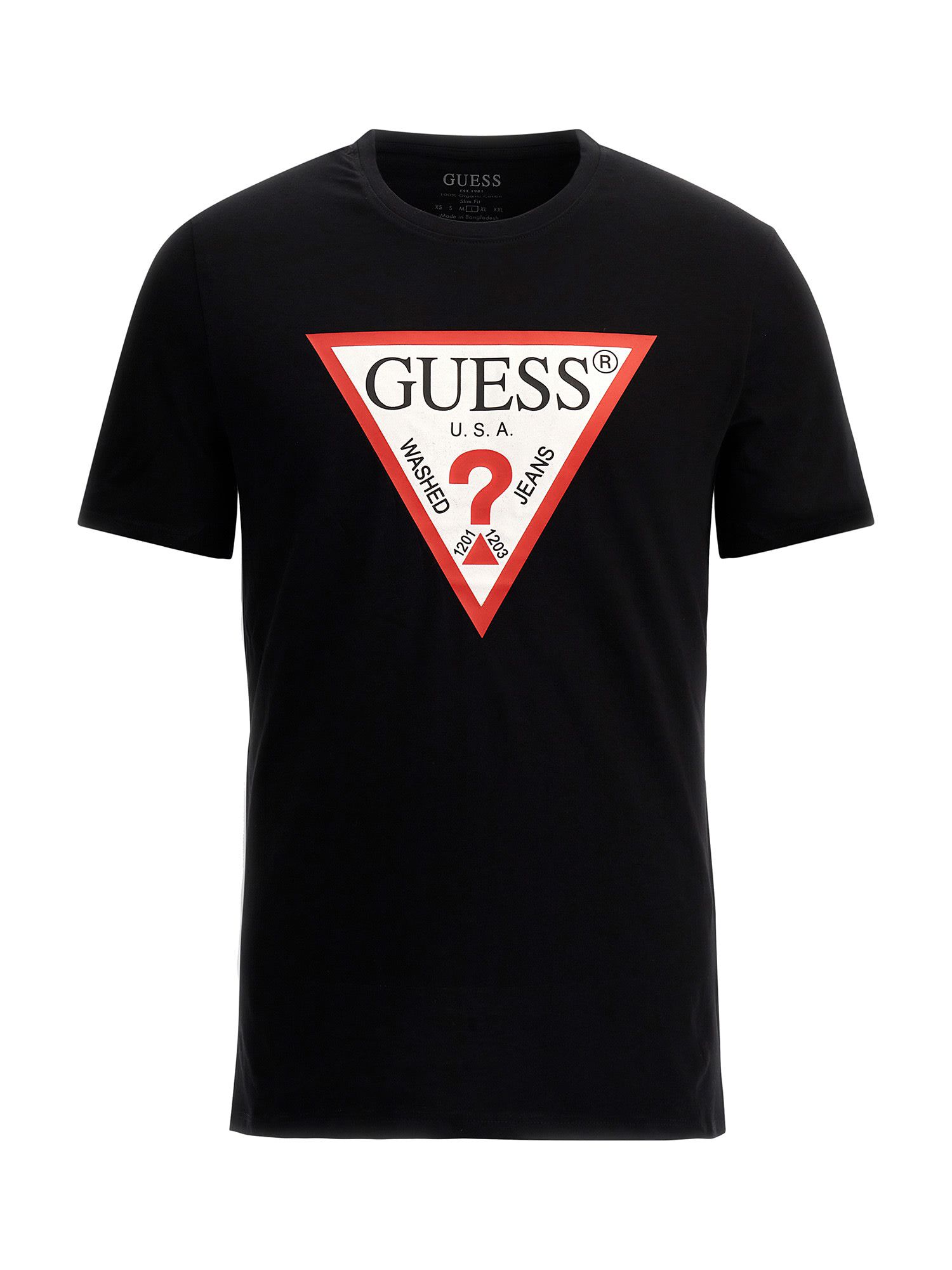 Guess black online t shirt
